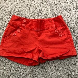 High waisted shorts